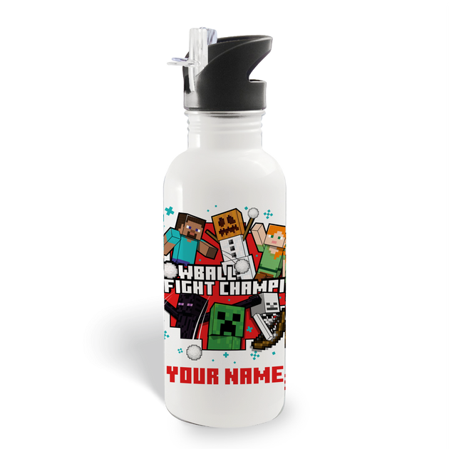 Minecraft Stainless Steel Bottle 500 Ml NEW