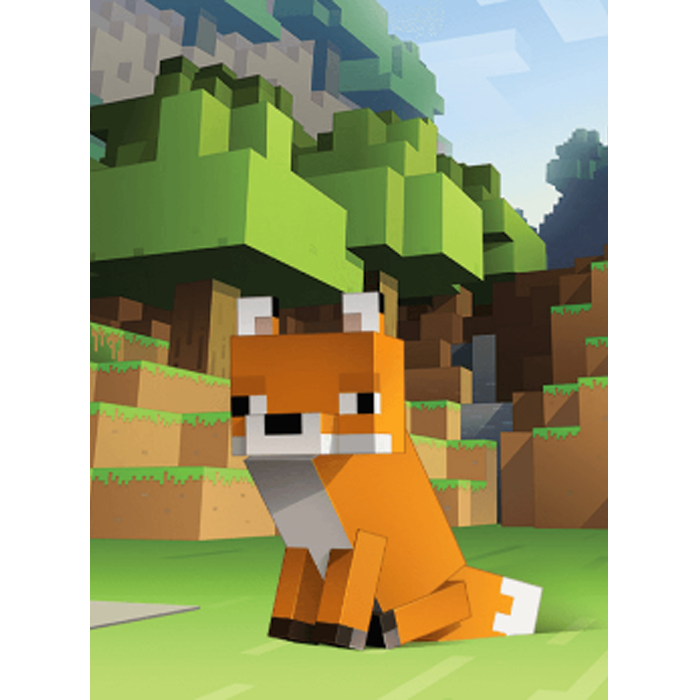 Costumes & CosplayMinecraft Fox Adult Pullover Hoodie