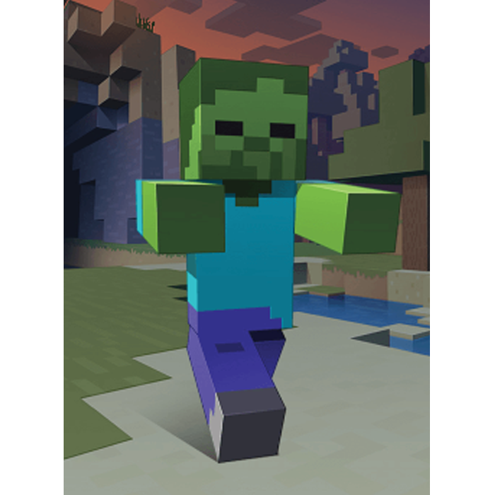 CreeperMinecraft Creeper, Zombie, and Skeleton Adult Pullover Hoodie