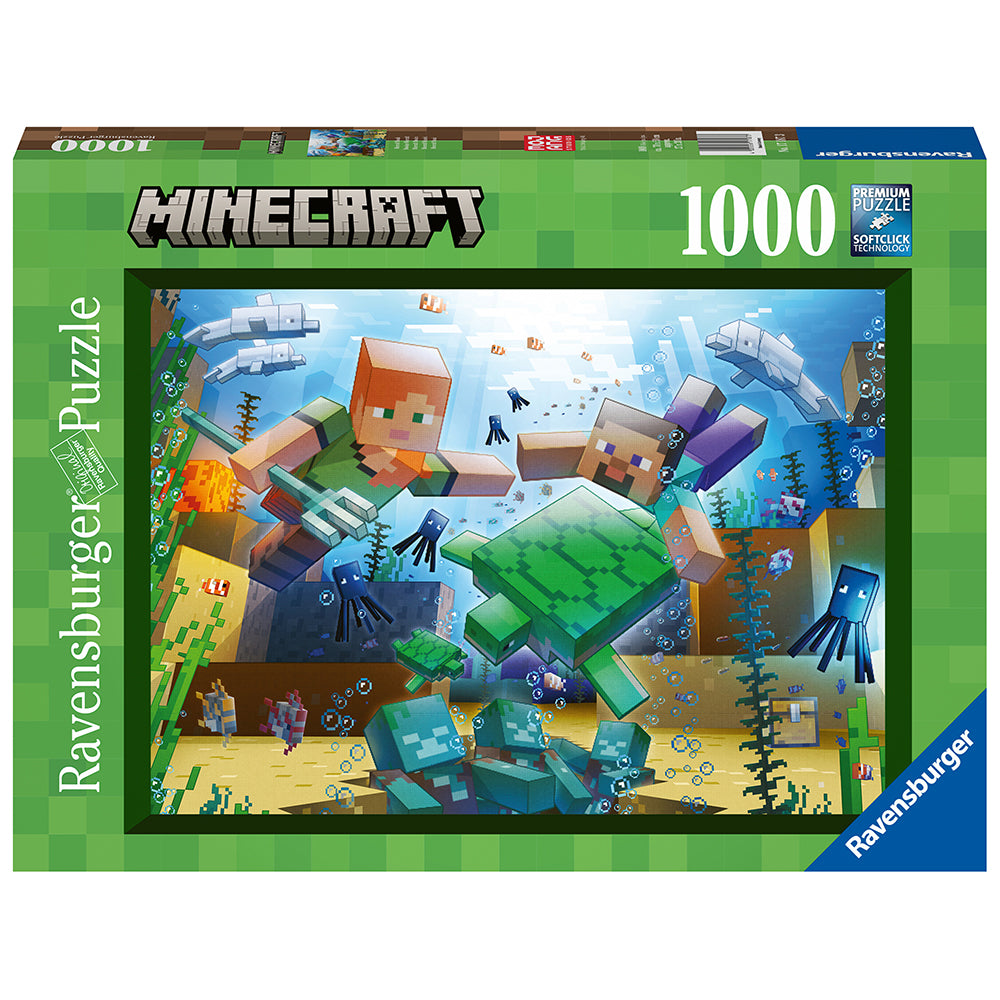 Puzzle 1000 pièces - Minecraft