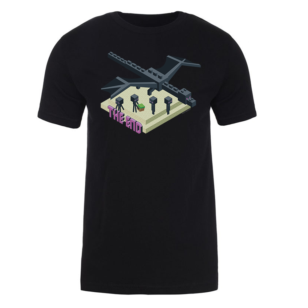 Minecraft Ender Dragon The End Adult Short Sleeve T-Shirt