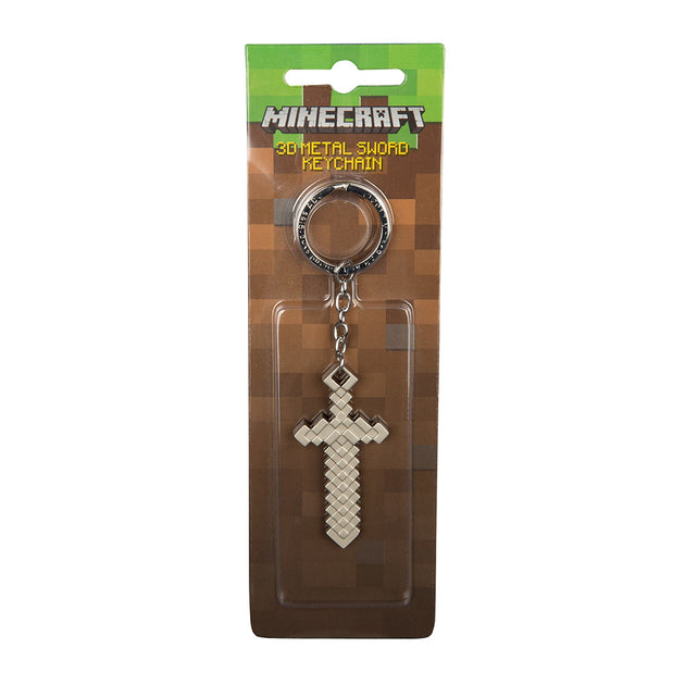 Minecraft Keyring and Wristband Set for Kids, Creeper Key Chain,  Collectables Gaming Gifts