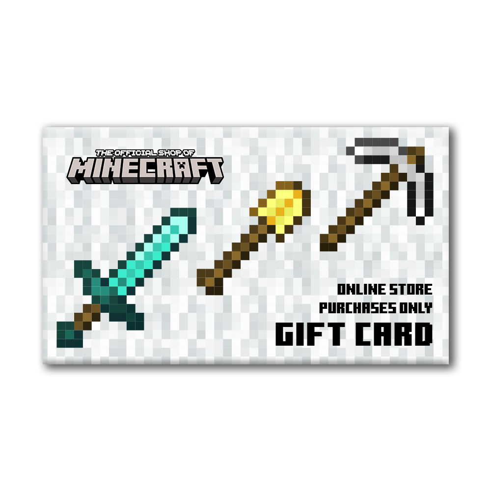 Minecraft Save a Slice Satin Gift Wrap