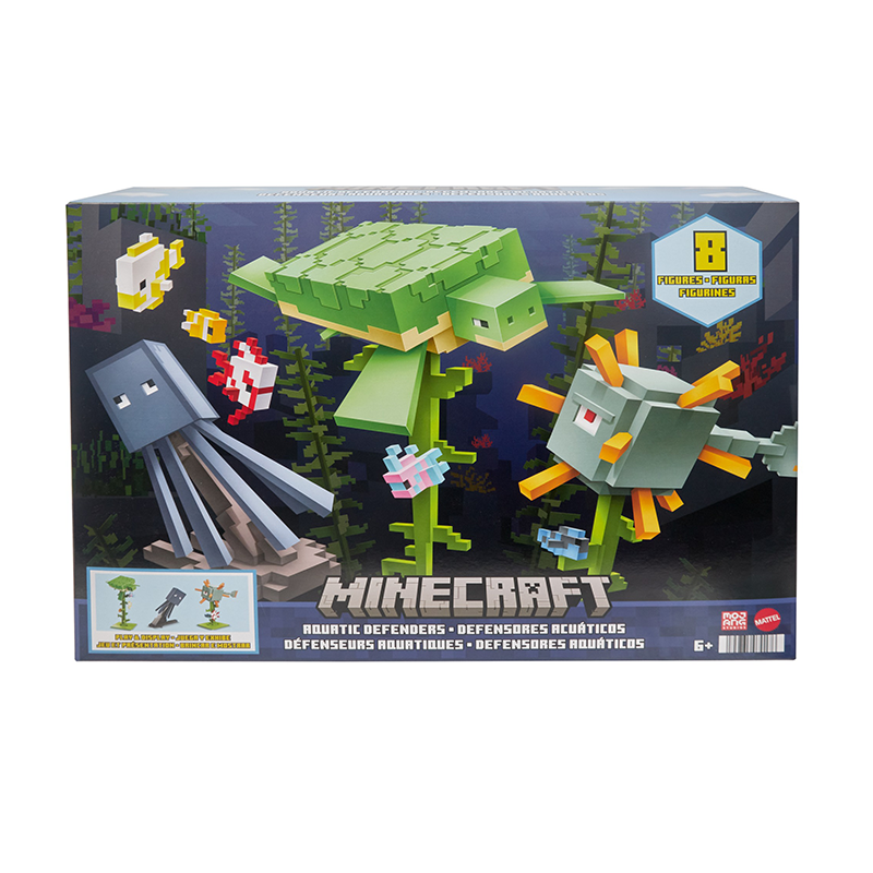 Minecraft Figures Ultimate Ender Dragon 22 & Steve 3.25 Action