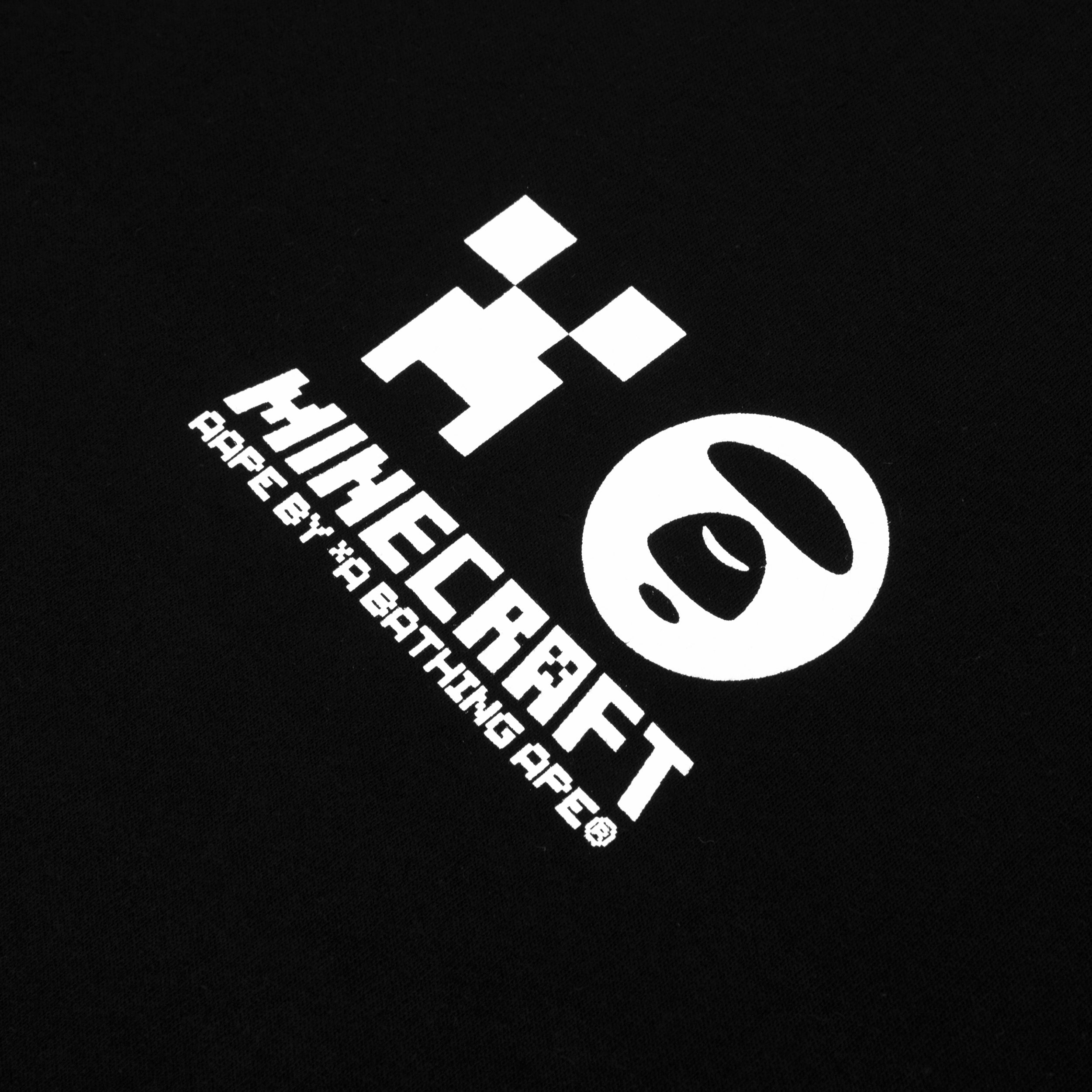 AAPE x Minecraft Logo Boxy Tee