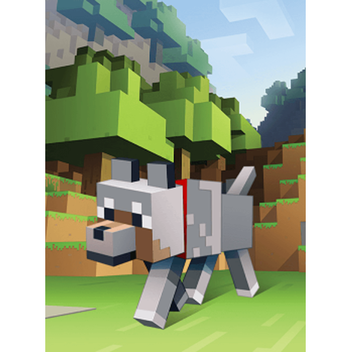 Gifts for Minecraft FansMinecraft Wolf Adventure Mode Pet Bandana