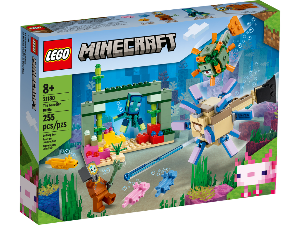 tavle Afskrække Følge efter LEGO Minecraft Underwater Building Set | Official Minecraft Shop