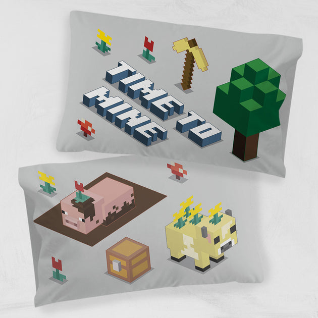 Ts For Minecraft Fans Official Minecraft Shop Pillowcases