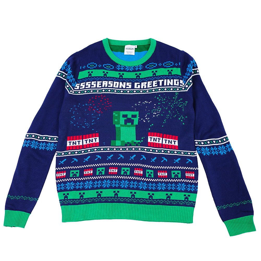 Creeper Face Minecraft Wool