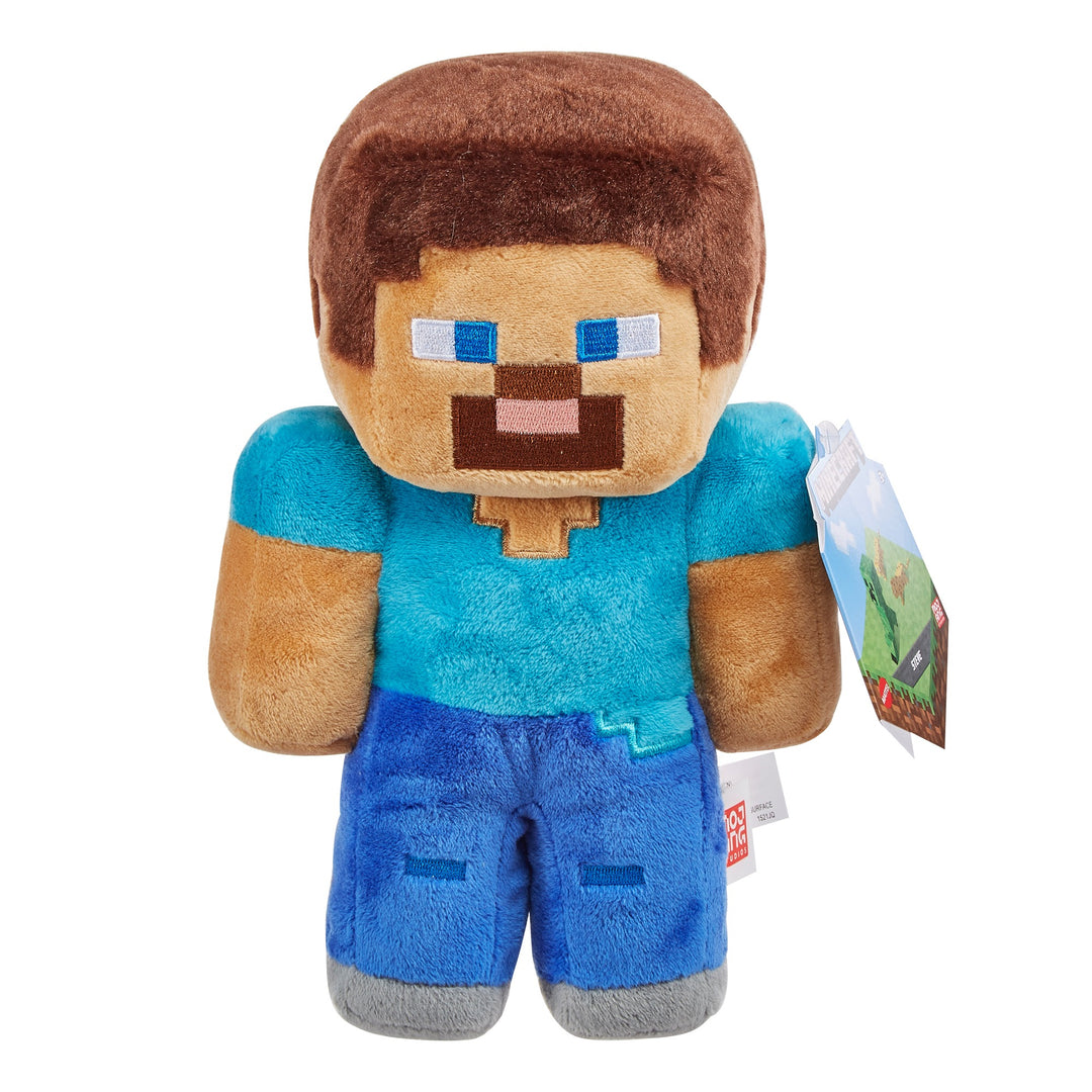 Minecraft Steve Plush - 8 Inches - Mattel | Official Minecraft Shop