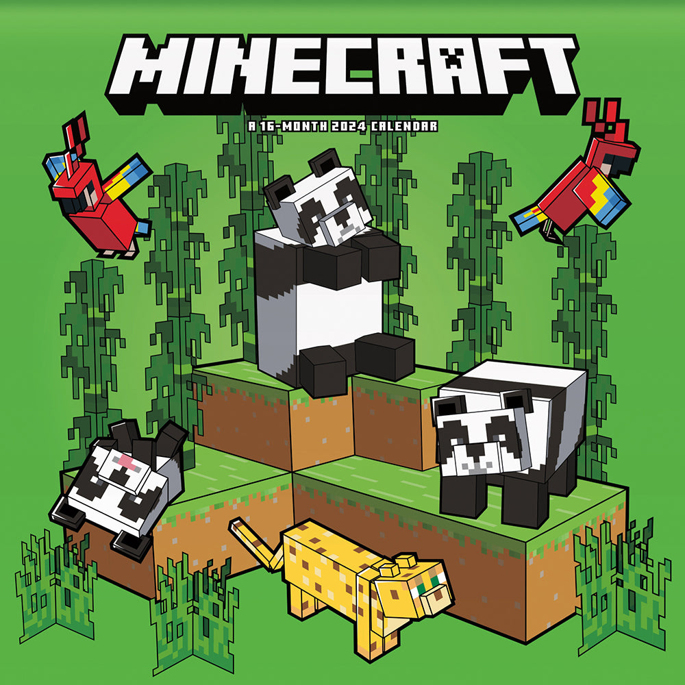 Minecraft 2024 Square Wall Calendar : Danilo: : Livres