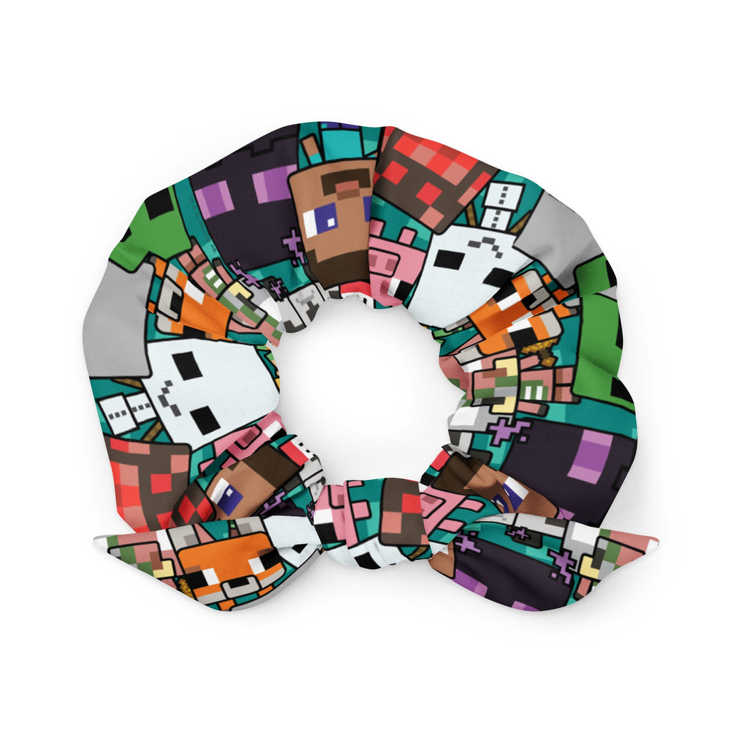 Minecraft Creeper Face Nylon Tri-Fold Wallet Multi-Colored Licensed