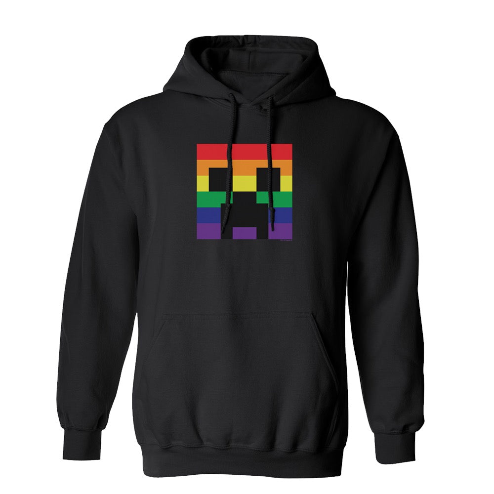 Rainbow Flag Hoodie LGBTQ Gay Pride Pullover Hooded Sweatshirt 