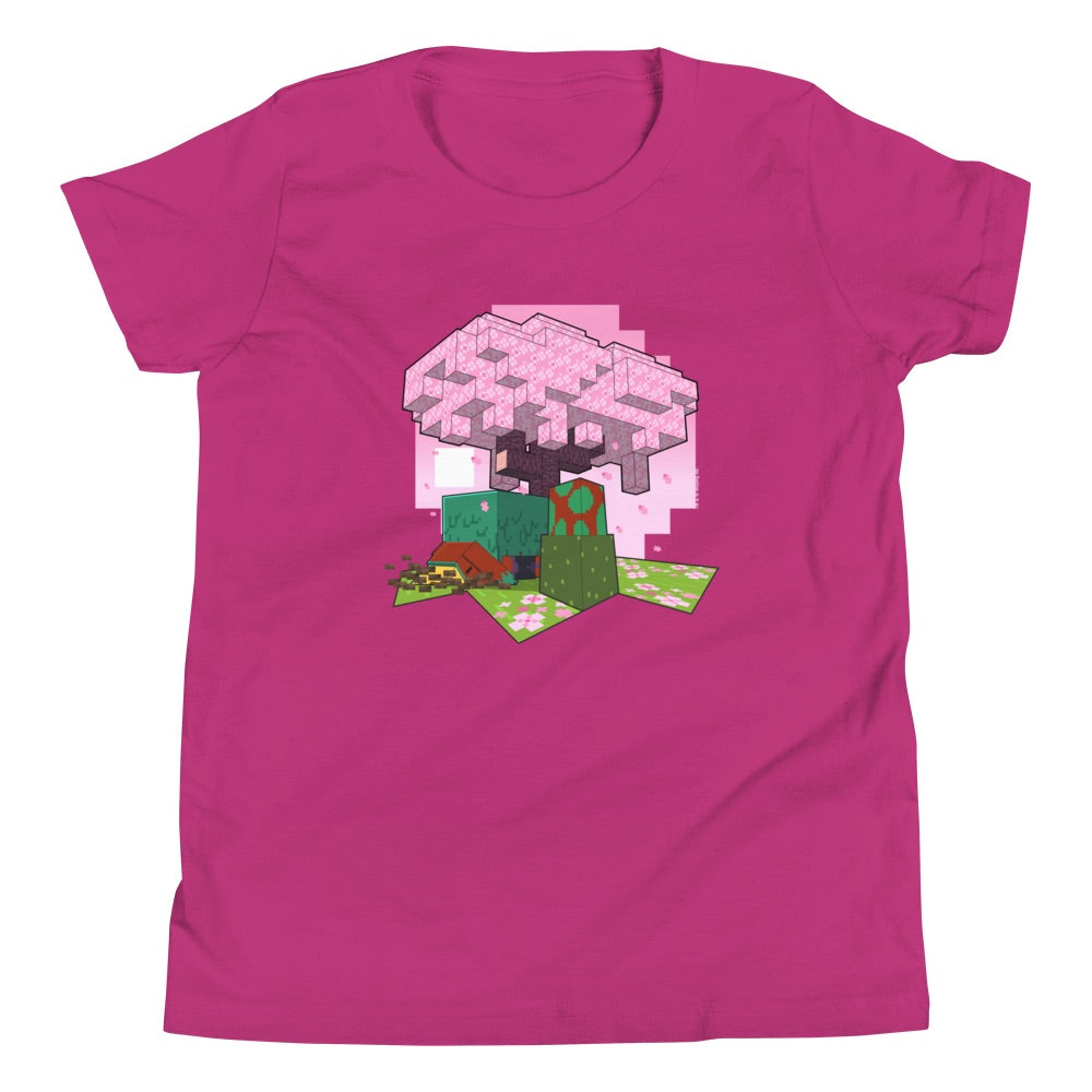 T-shirt con grafica Minecraft