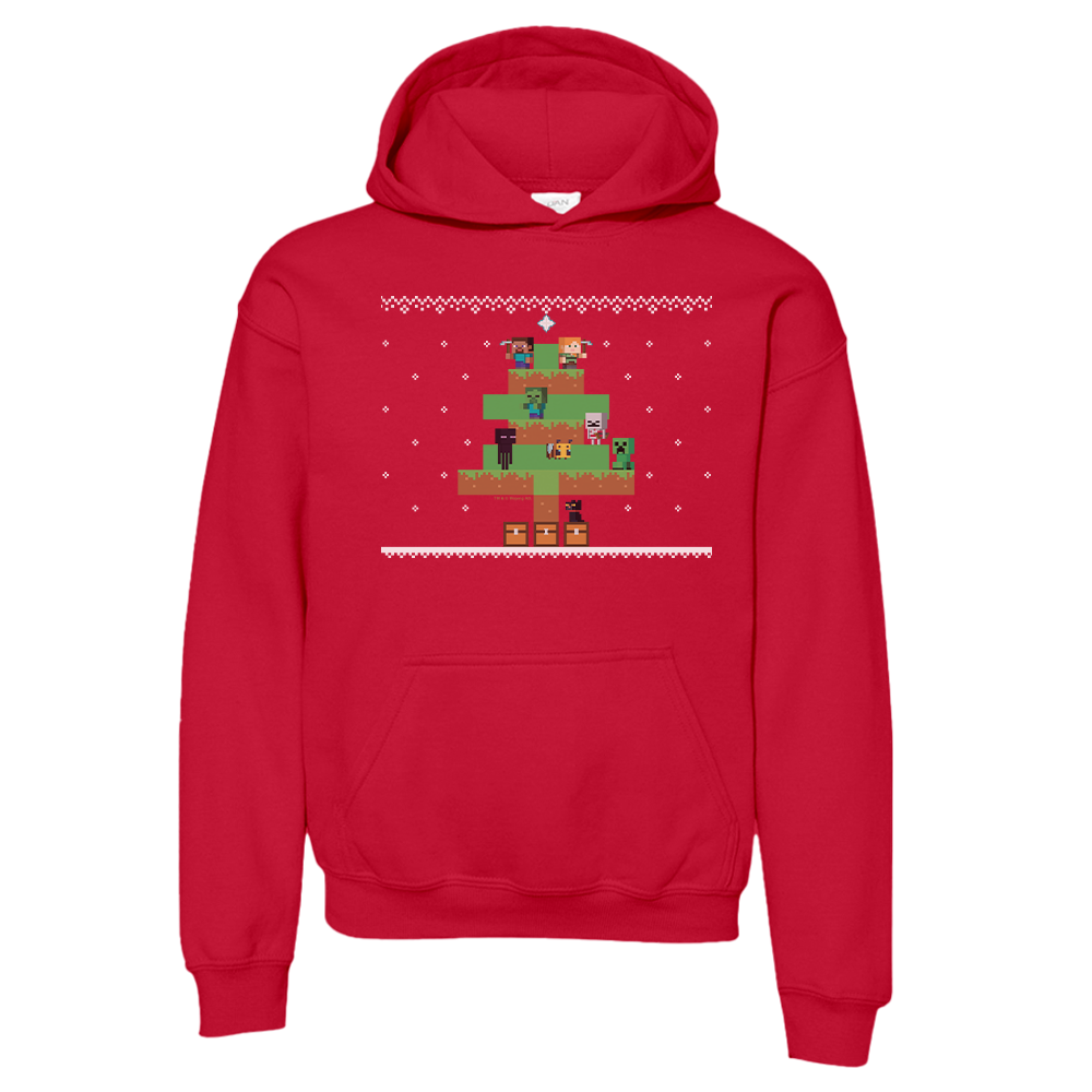 Minecraft Tree Sweater Kids Pullover Hoodie | Official Minecraft Shop