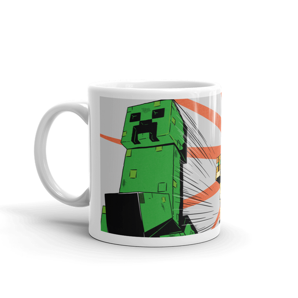 Minecraft Creeper Face Green Mug - Entertainment Earth