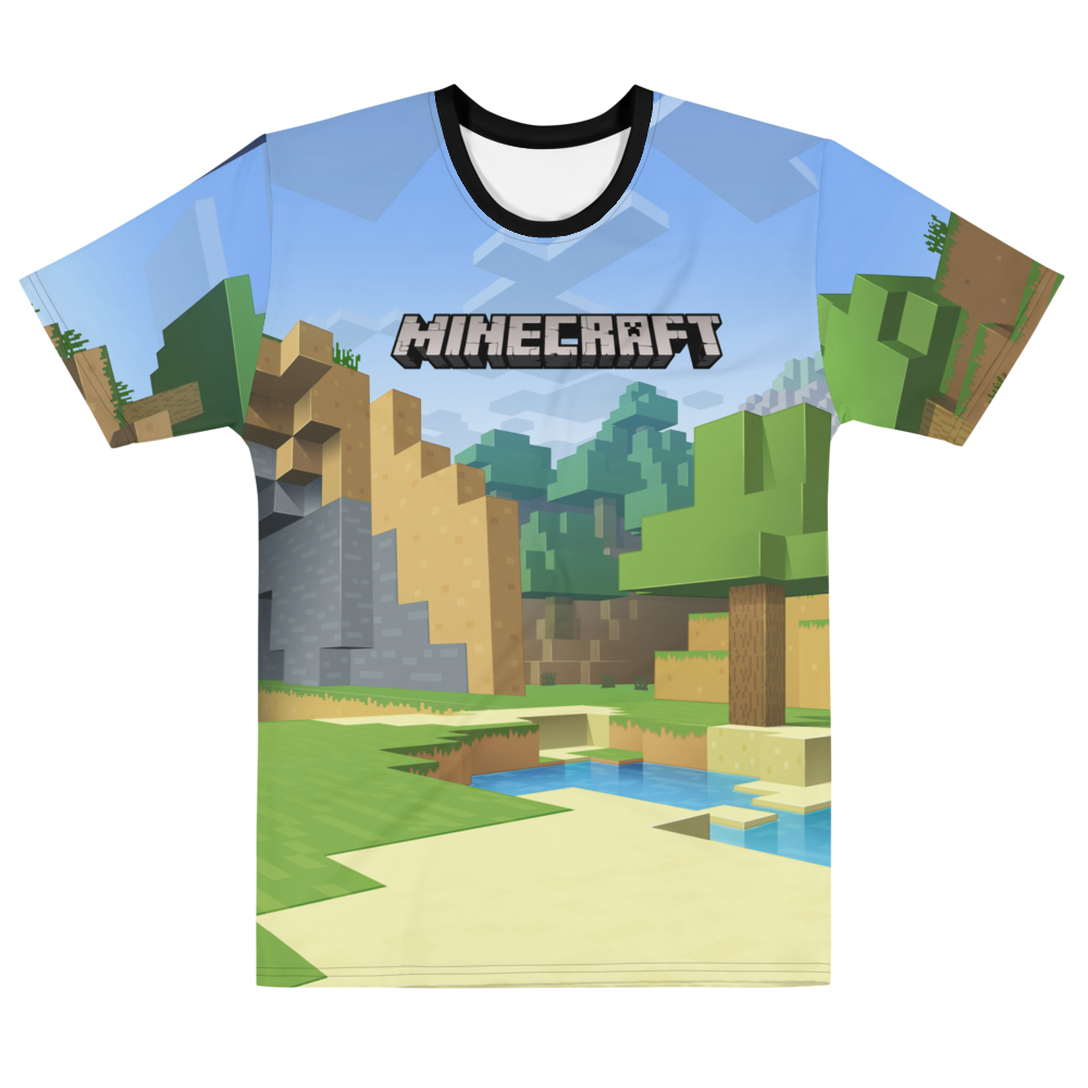 T-shirt de minecraft sales