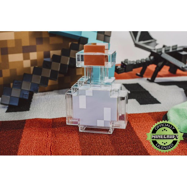 Lampe d'ambiance led minecraft officielle - Conforama