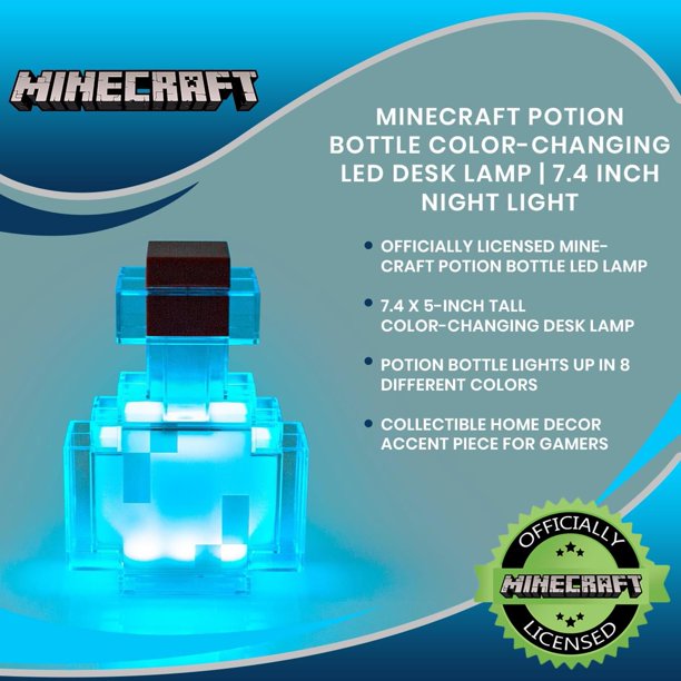 Lampe Minecraft Block LED #minecraft - Geek Store Morocco